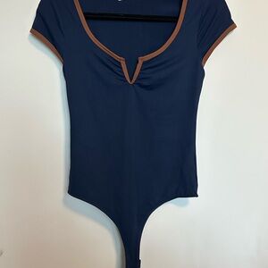 Elodie Navy and Brown Apparel (Never Worn)
